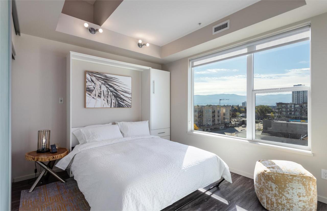 Corner Nest - Luxury Brand New Top Floor 2Bedroom Condo Kelowna Eksteriør bilde